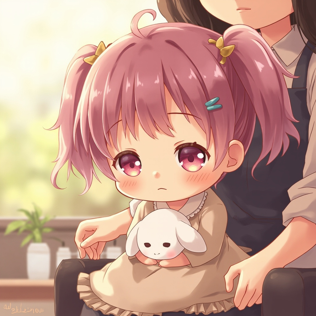 1岁 · 小兔子在身旁