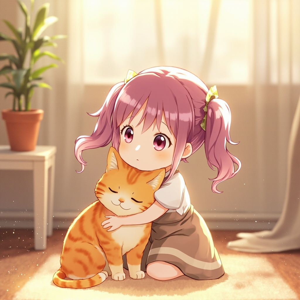 5 岁 · 跟大黄猫