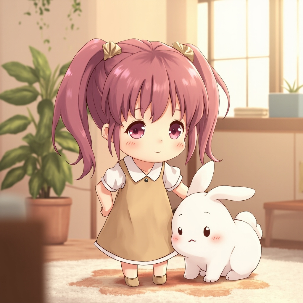 13岁 · 跟兔子