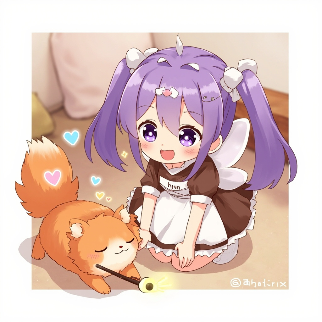 白姣与猫